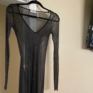 Transparent short dress